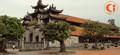 Khu Phương Đình nhà thờ đá Phát Diệm. Ảnh: T.Dung